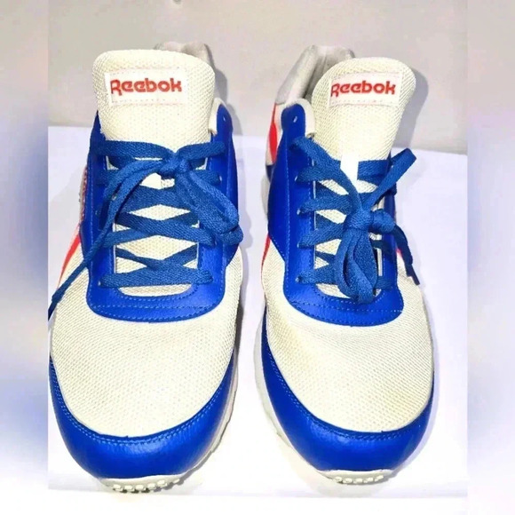 Reebok Rewind Run Red White Blue Sneaker Mens Size 13